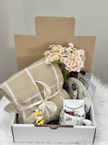 بوكس شتاء أنيق بلوفر فري سايز