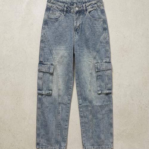 جنز Cargo Denim