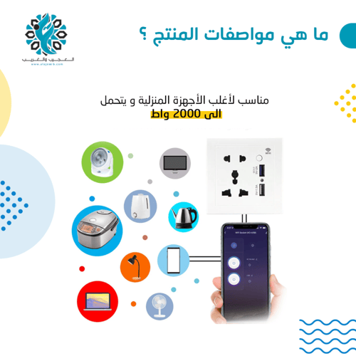 فيش ثلاثي عالمي ذكي