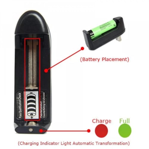 شاحن بطاريات أصبع لجميع المقسات