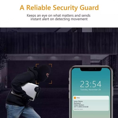 كاميرا مراقبة خارجية ذكية بدقة 4 ميجا