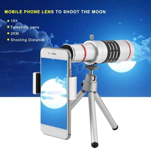عدسة زوم للجوال 18x تصوير
