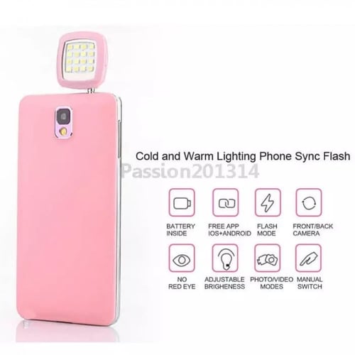 لمبة سيلفي قابلة للشحن