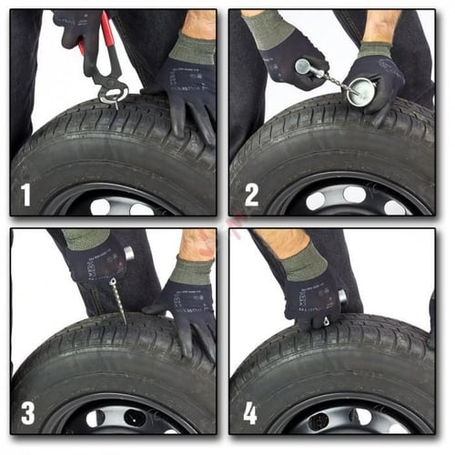 طقم رقع بنشر مع بلوف