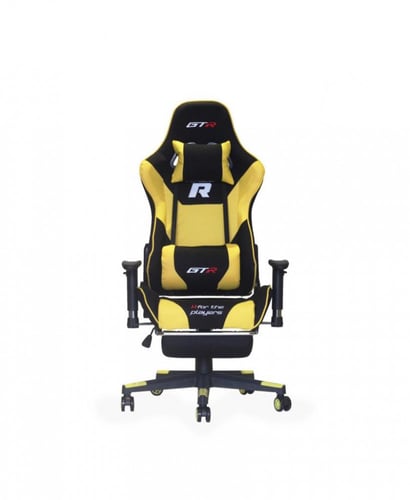 كرسي جيمنج GTR اصفر