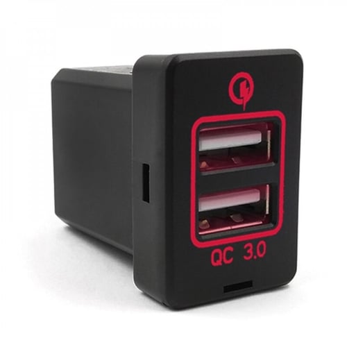 ترهيمة مربع منفذين USB مع غطاء