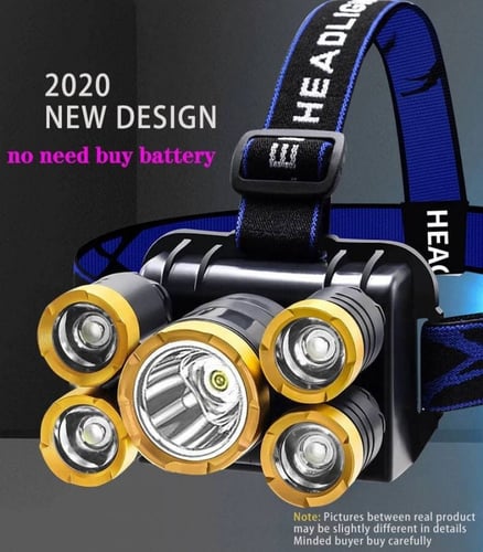 كشاف رأس 5 عدسات