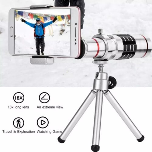 عدسة زوم للجوال 18x تصوير