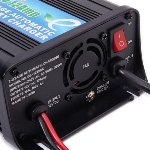 معالج وشاحن لجميع أنواع البطاريات 12 فولت قوة 20 أ...