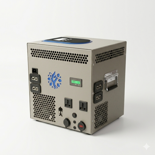 منظومة بطارية متنقلة 2500Wh مع محول 1500w العجيب و...