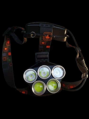 كشاف رأس 5 عدسات