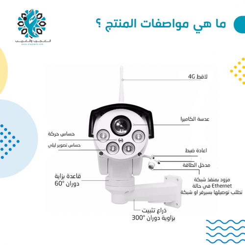 كاميرا متحركة شريحة زوم 5MP 10X