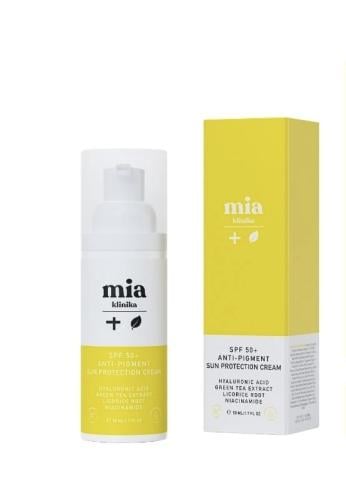 ميا كلينيكا كريم حماية من الشمس 50 SPF+ مضاد للتصب...