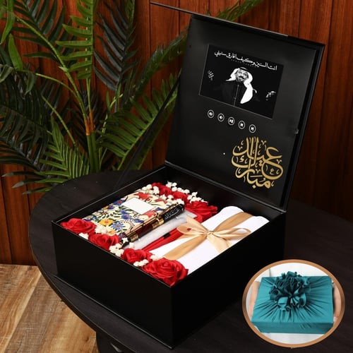 بوكس شاشه فخم مع تصميم فيديو حسب الطلب