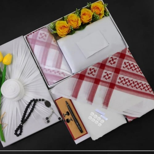 بوكس رجالي راقي قماش مع شماغ