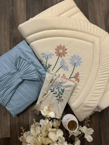 طقم صلاه سجاده طبي مع شرشف ومبخره وسبحه