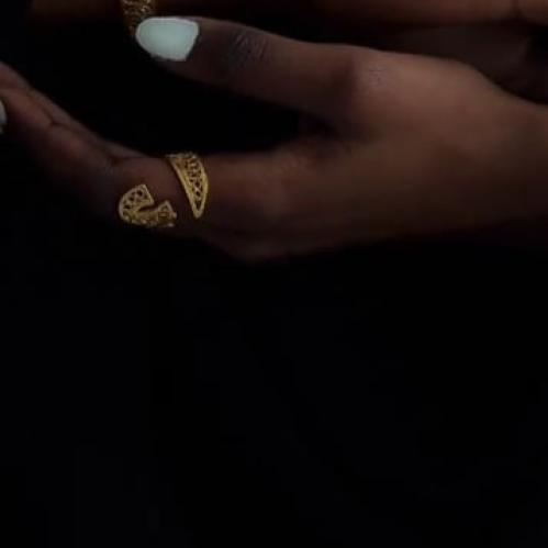 خاتم حرف انيق