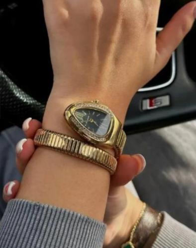 ساعة الثعبان الأنيقة