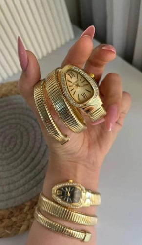 ساعة الافعى الكثر أناقة 3لفات