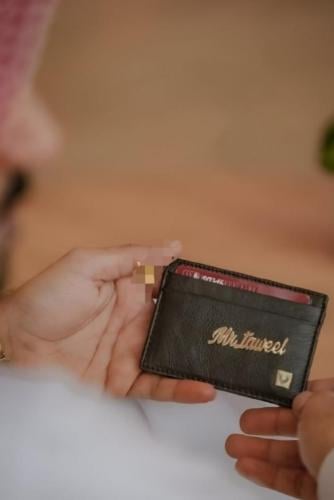 محفظة رجاليه بالاسم