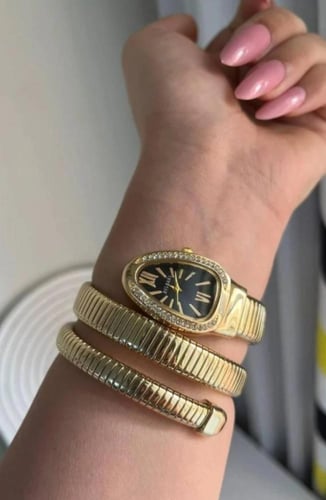 ساعة الافعى الكثر أناقة 3لفات