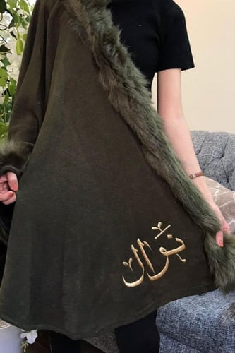 شال شتوي نسائي صوف