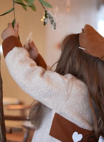 فروة شتوية أنيقة اطفال