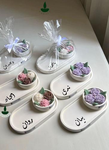 كوستر وشمعه