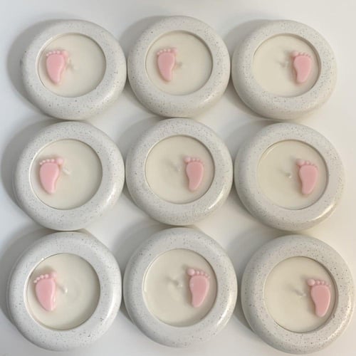 شمعة كونكريت دائرية