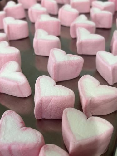 كرنشي مارشميلو قلوب