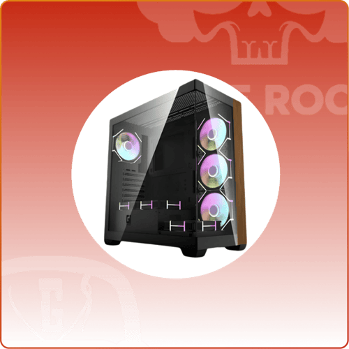 (Case) الكيس GameOne PHANTOM X7 Black PC Case