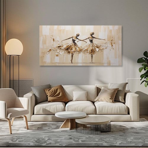 لوحة راقصة باليه - مودرن آرت