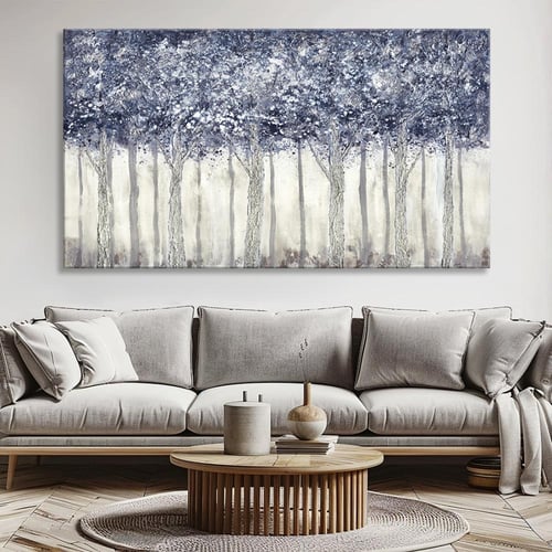 لوحة جدارية فنية - فن تجريدي أنيق