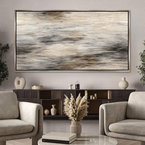 لوحة جدارية فنية - تجريدي تصميم عصري