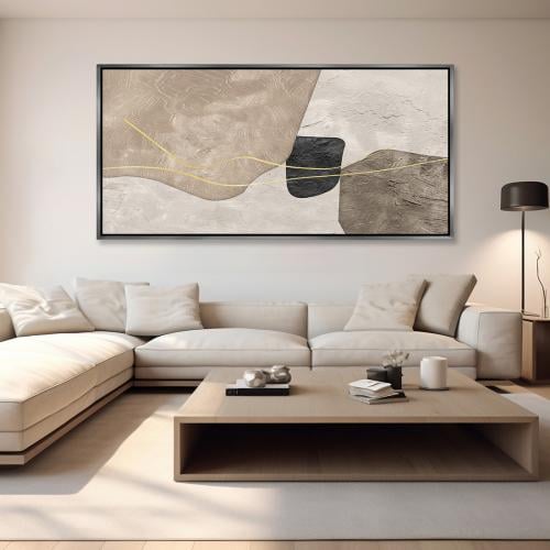 لوحة جدارية فنية - تجريدي عصري