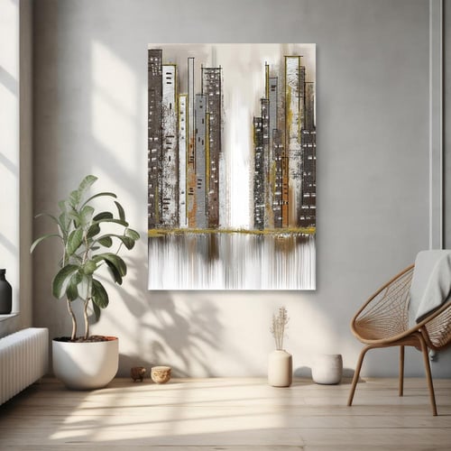 لوحة جدارية فنية - موردرن آرت