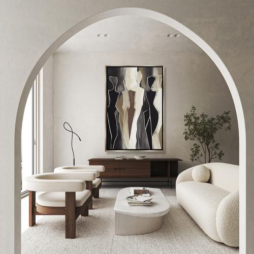 لوحة جدارية فنية - موردرن آرت