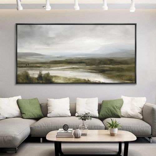 لوحة جدارية فنية - تجريدي تصميم عصري