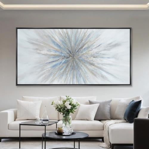 لوحة جدارية فنية - تجريدي تصميم عصري