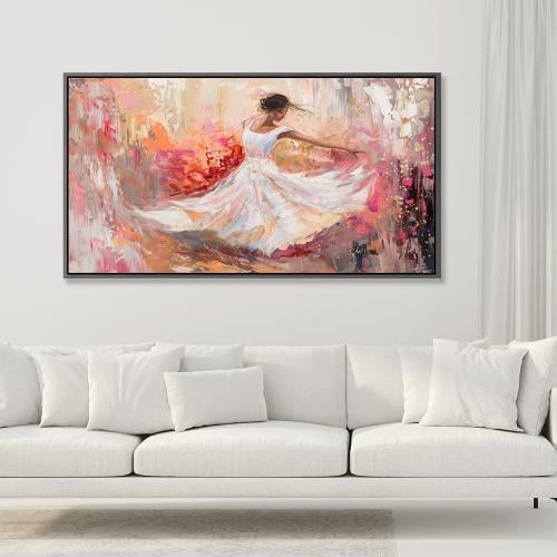 لوحة جدارية فنية - بالوان زاهية وجودة عالية