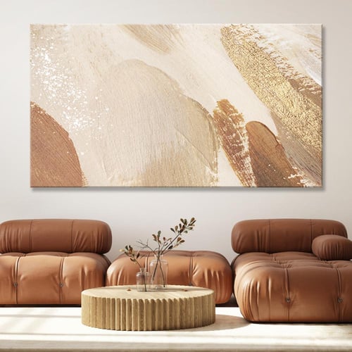 لوحة جدارية فنية - تجريدي تصميم عصري