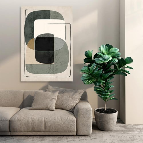 لوحة جدارية فنية - فن تجريدي عصري