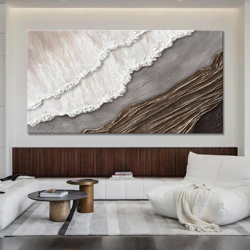 لوحة جدارية فنية - تجريدي تصميم عصري