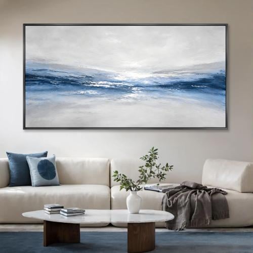 Elegant abstract art wall panel