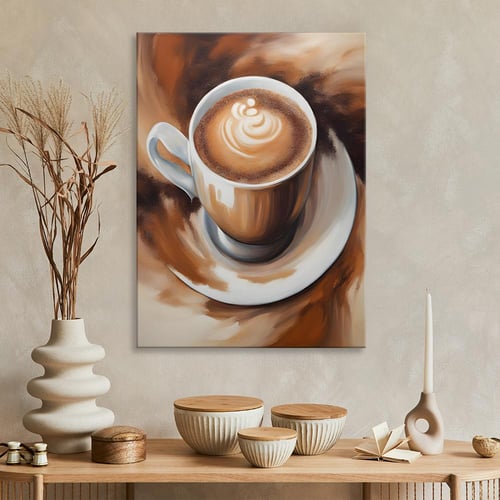 لوحة جدارية فنية - فن تجريدي عصري