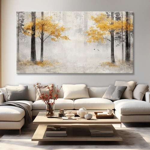 لوحة جدارية فنية - تجريدي تصميم عصري