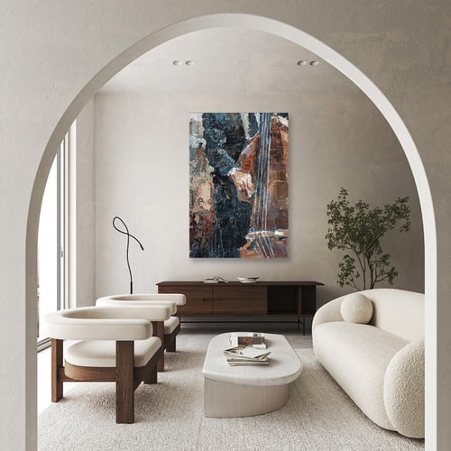 لوحة جدارية فنية - فن تجريدي عصري