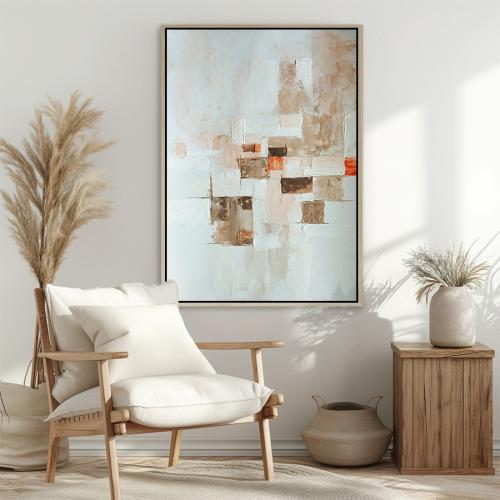 لوحة جدارية فنية - فن تجريدي عصري