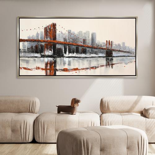 لوحة جدارية فنية - فن تجريدي أنيق