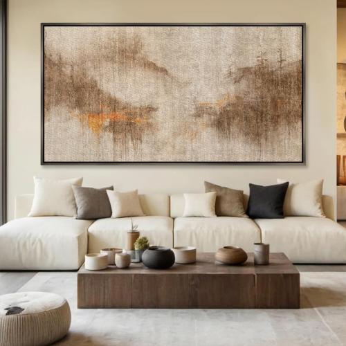 لوحة جدارية فنية - تجريدي تصميم عصري